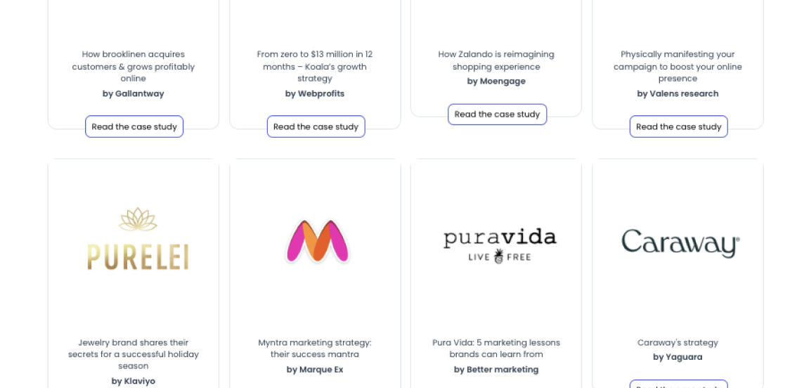 Real Case studies 